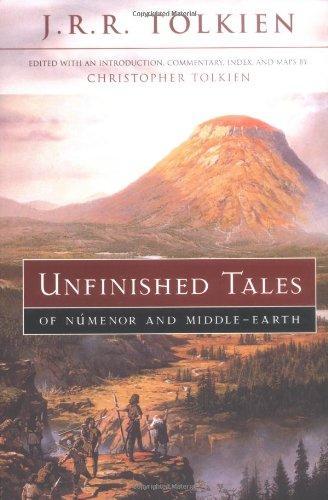J. R. R. Tolkien, Christopher Tolkien(duplicate): Unfinished Tales of Numenor and Middle-earth (1980)