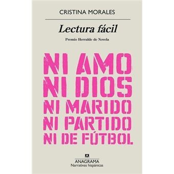 Cristina Morales: Lectura fácil