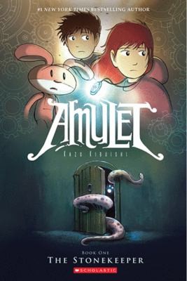 Kazu Kibuishi, Kazu Kibuishi, Pedro Riera de Habsburgo: The Stonekeeper
            
                Amulet Prebound (2008, Turtleback Books, Turtleback)