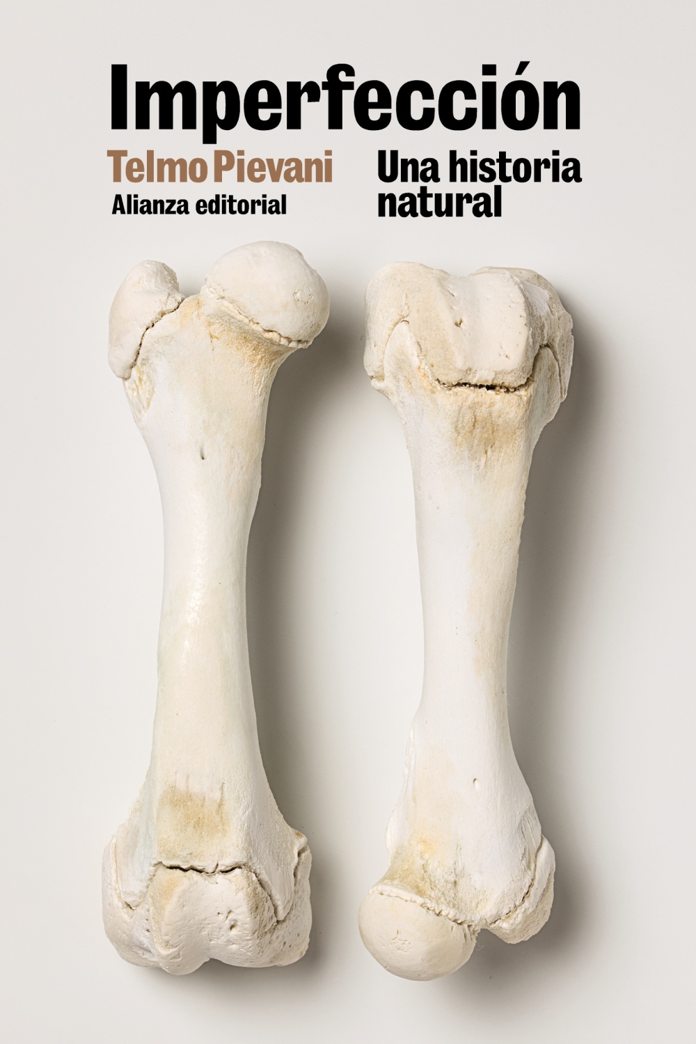 Telmo Pievani: Imperfección (Spanish language, 2022, Alianza)